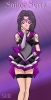 Sailor Syrin - Okay, long story behind this one!  But anyway, this was done for a good pal for her RP character.  Those black things on her arms and legs are belts, notice the shpae of the bows (look familiar ^^;;) and the texture of the sleeves.  I love the double layered skirt with those color arrangements.  Tiara is decorated.