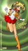 Sailor Sun (see?!) - Very Sailor Moon-ish, but I'm guessing there's a relation.  It was fun to make the hair all cute and short.  Experimented with new glows for the power around her fist.