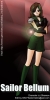 Sailor Bellum - Erm, awkward to do.  I could've and should have taken more time on the shorts.  One side is too short.  But I like the shoulder armor and hair.