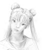 Usagi in a 'real' form.  Just a sketch.