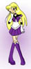 Sailor Astera in her moon form