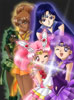 Sailor Opals and Chibi Moon
